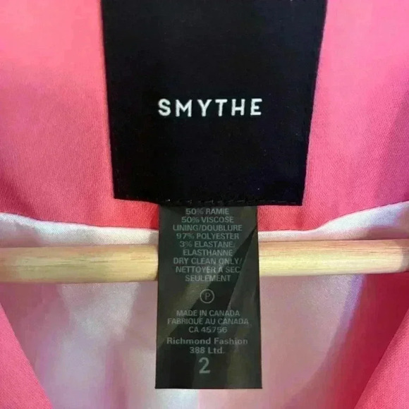 SMYTHE Pink Blazer - Picture 10 of 11